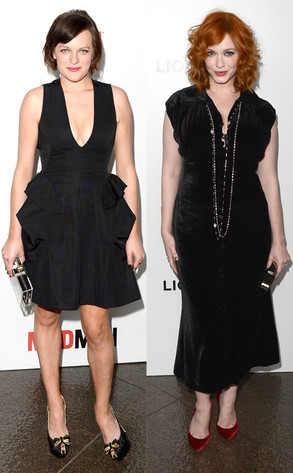 Christina Hendricks, Elisabeth Moss Christina Hendricks, Elisabeth Moss
